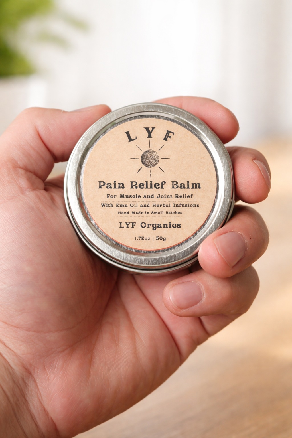 Pain Relief Balm | Herbal Muscle Comfort Balm