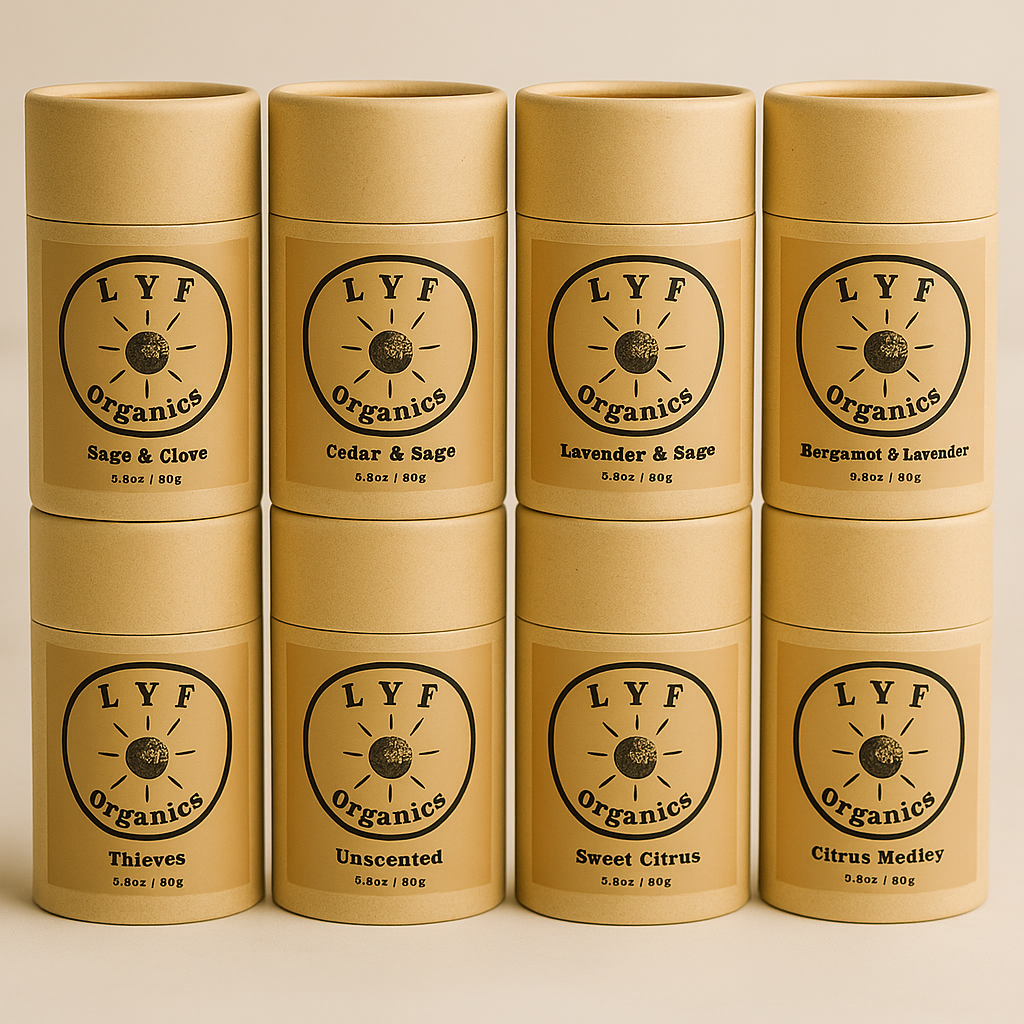 All Natural Deodorant Bars