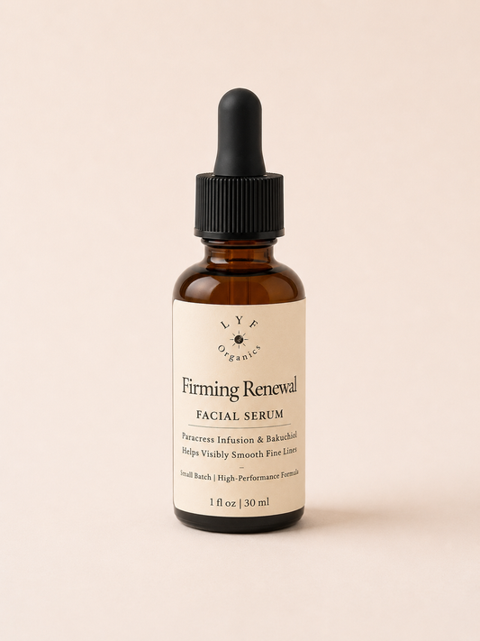 Firming Renewal Facial Serum | Paracress & Bakuchiol Treatment Oil