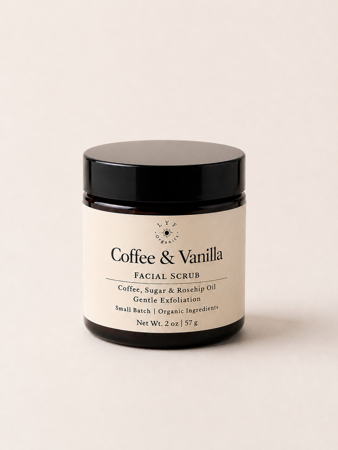 Coffee & Vanilla Facial Scrub | Gentle Exfoliating Face Scrub