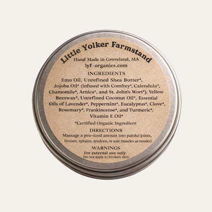 Pain Relief Balm | Herbal Muscle Comfort Balm